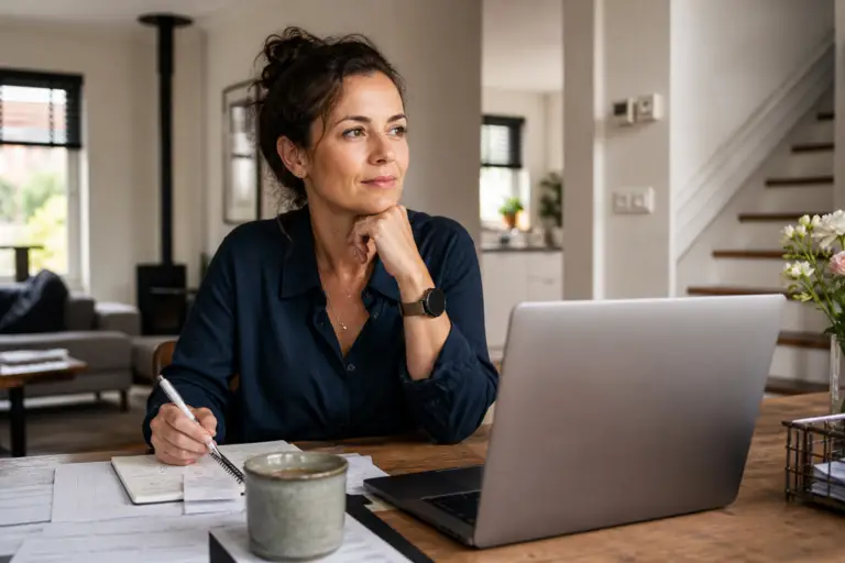 vrouw en werk na scheiding